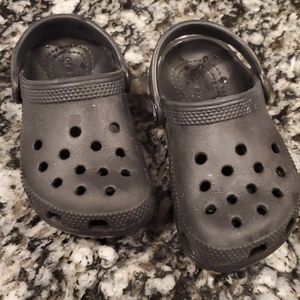 Toddler Crocs Size 8- Black!